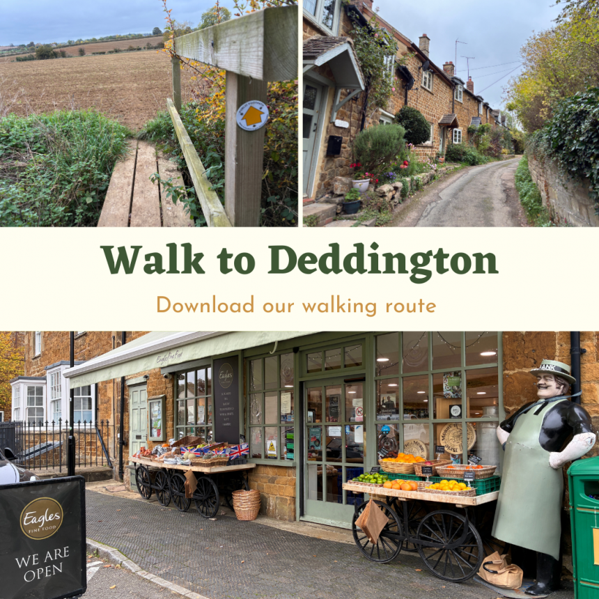 Walk to Deddington from Spring Hill Farm